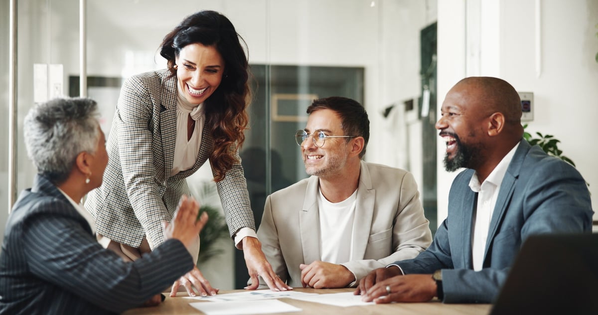 Professional business team